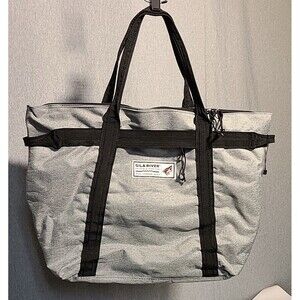 Multi Pocket Canvas Tote Bag with Zipper, Medium Work Bag Compartments Unisex
